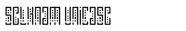 Selknam Unicase font preview